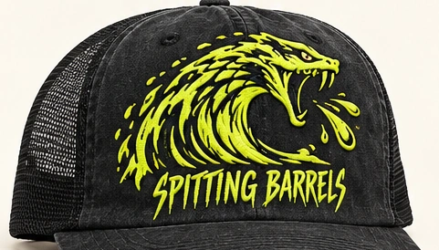 Acid green Venom Club cap