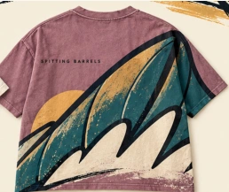 Gallery Wave Dusty mauve concept